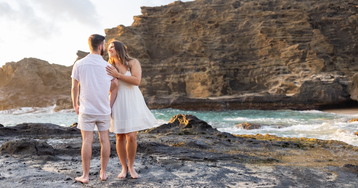Brandon and Mallary engagement photo